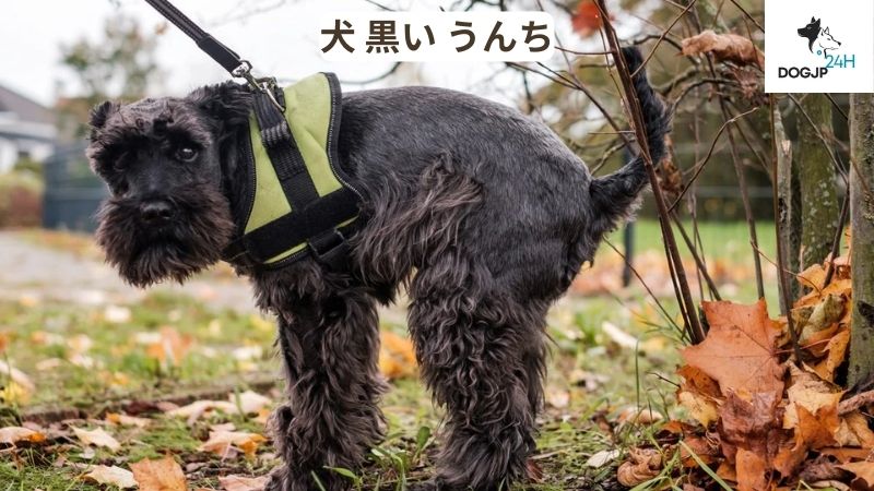 犬 黒い うんち